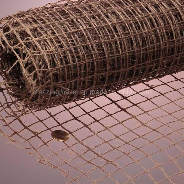 100% Natural Square Jute Mesh for Food Wrapping