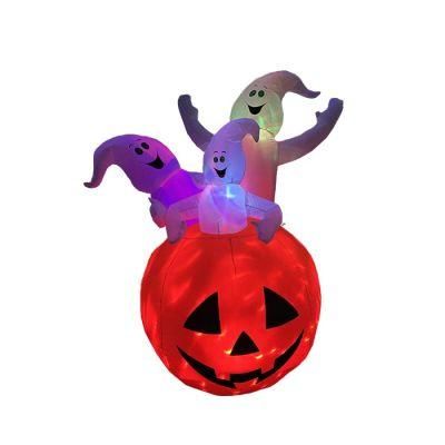 Inflatable Pumpkin Ghost Family Halloween Inflatables Decor Yard Home Use