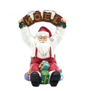 Resin Santa Claus Welcome Brand Factory Direct Selling Gifts