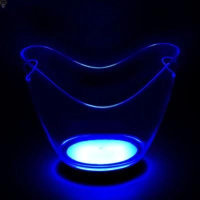 LED Charging Colorful Bar KTV Party Beer Size Ice Bucket