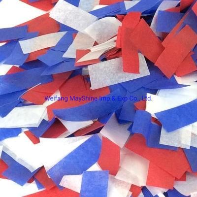 Rectangle Foil Paper Pink Custom Biodegradable Glitter Confetti
