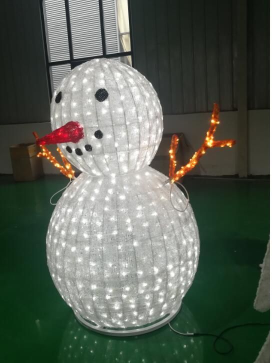 Christmas Light Festival Decoration LED Snowman LED Motif Light