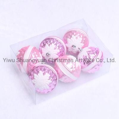 New Design High Sales Christmas Ball for Holiday Wedding Party Decoration Supplies Hook Ornament Craft Gifts