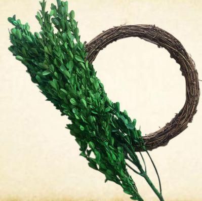 Boxwood Green Leaf Handmade Green Leaf Flower Wreath