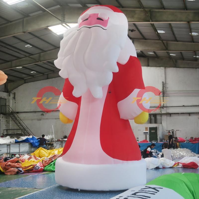 Outdoor Inflatable Advertising Santa Cartoon