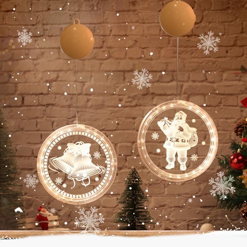 Christmas Decorations, Room Decoration, Window, Star LED Lights, USB Lights