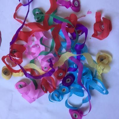 Streamers Paper Tissue Confetti Party Popper Infill Multicolor Long Streamer Confetti in Hot Selling Party Supplies
