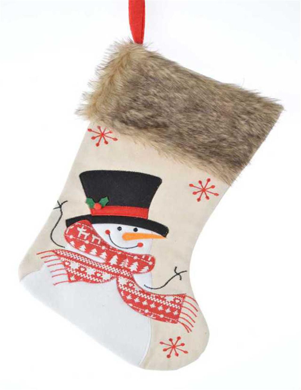 Easy Washing Fabric Christmas Stocking