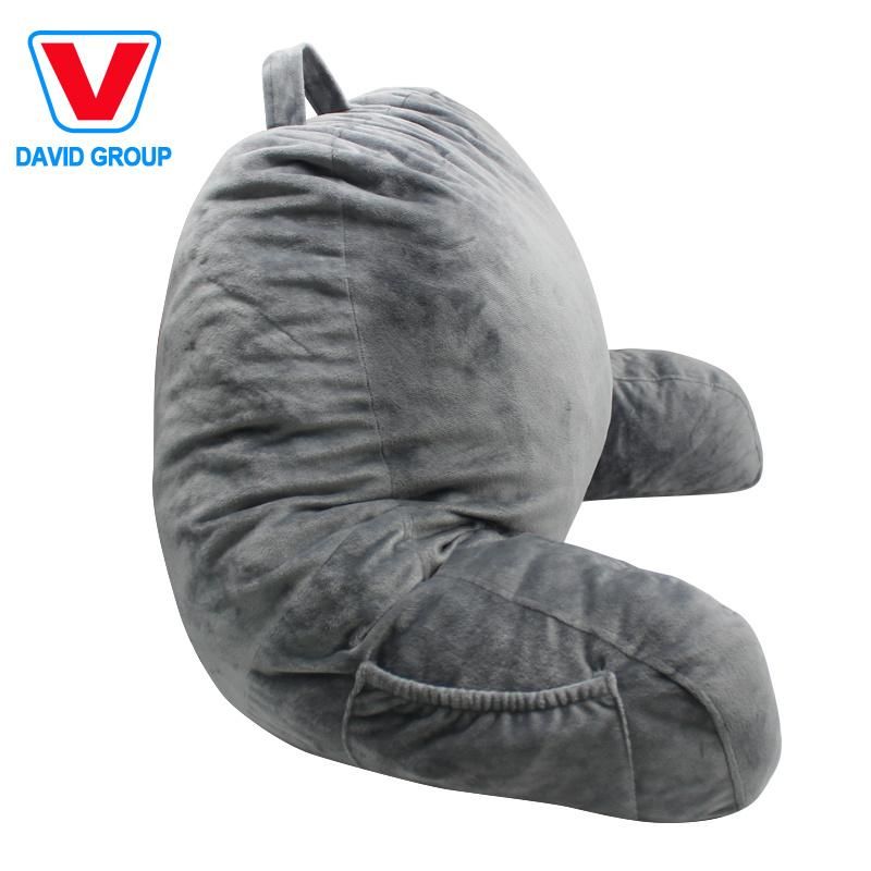 High Quality Relax Shredded Memory Foam Reading Pillow with Arms