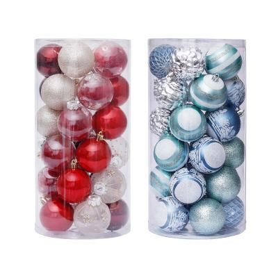 Xmas Tree Ornament Ball Clear Transparent Christmas Buable