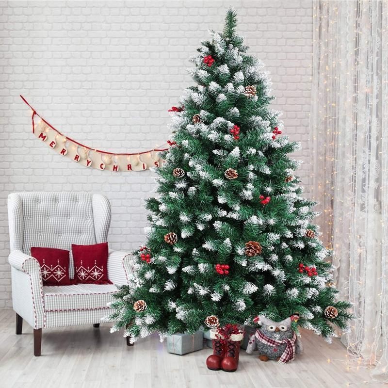 Hot Sell Flocked Xmas Tree Decoration 120cm Artificial Christmas Tree