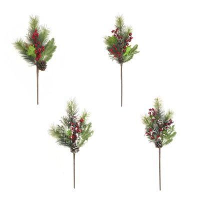 Customized Gifts Pine Cone Cuttings Christmas Tree Accessories Flower Arranging Christmas Tree Wreath Decoration