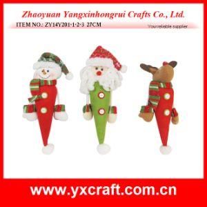 Christmas Decoration (ZY14Y201-1-2-3) Christmas Polyester Fabric Decoration