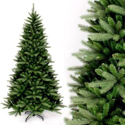 Yh1951 180cm Artificial Plastic Green Christmas Tree for Christmas Decoration