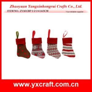 Christmas Gift Small Sock Design Artificial Christmas Tree Decoration