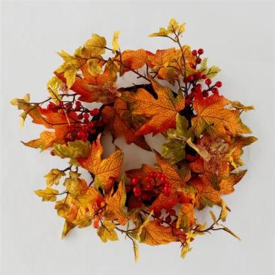 New Design Customized Decor Gifts Wreath Ornaments Fall Decoration