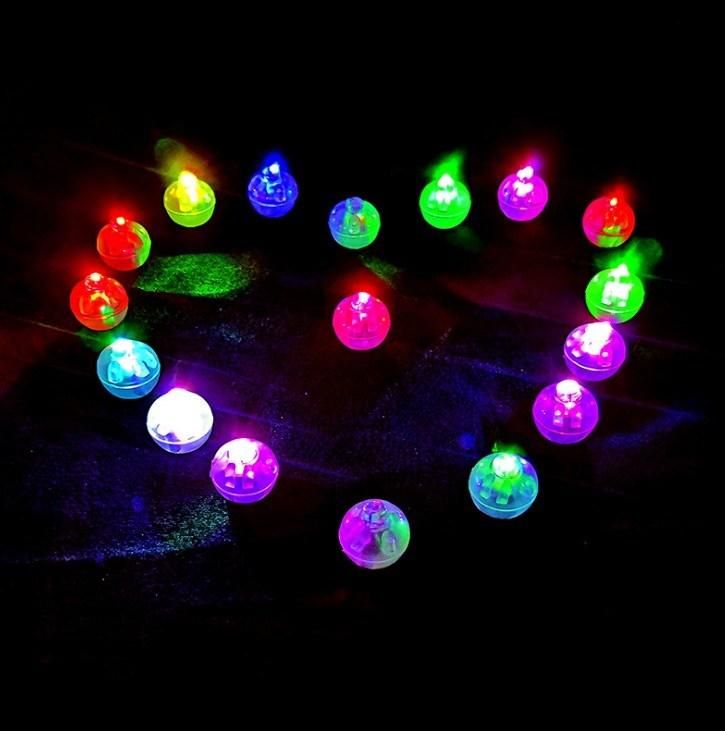 Christmas Party Light LED Small Round Ball Fashion Balloon Light Holiday Colorful Outdoor Decorative Light