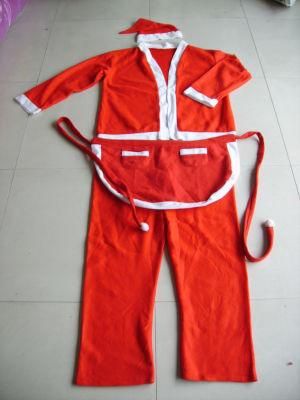 2020 Red Christmas Santa Evening Party Costume