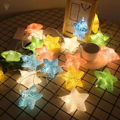 Mutilcolorled String Light LED Crack Star String Light