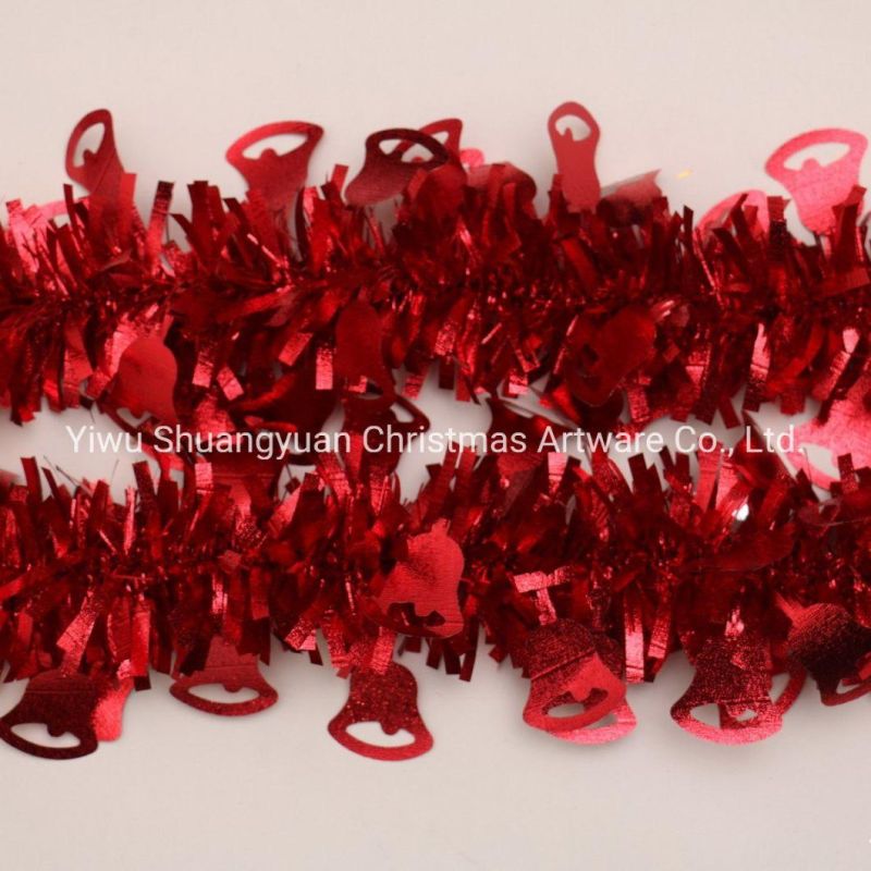Hanging Holiday Tinsel Garland Wholesale Christmas Garland Artificial Christmas Decorations Garland Outdoor