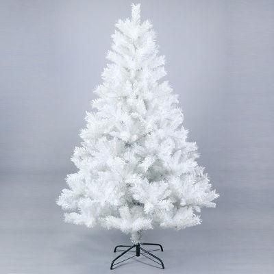 6FT Customized Best Choice White PVC Hinged Christmas Tree