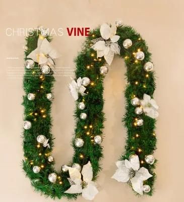 Factory Wholesale Christmas Decoration LED String Light Wreath Christmas Decoration