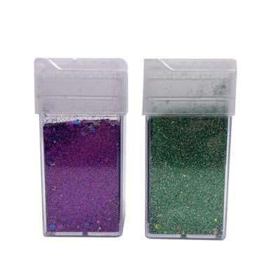 Glitter Container 4.5oz Shaker 1.5oz Square Glitter Shaker, Glitter Jar