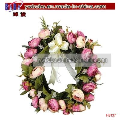 Artificial Simulation Rose Garland Door Wall Flower Home Decor (H8137)