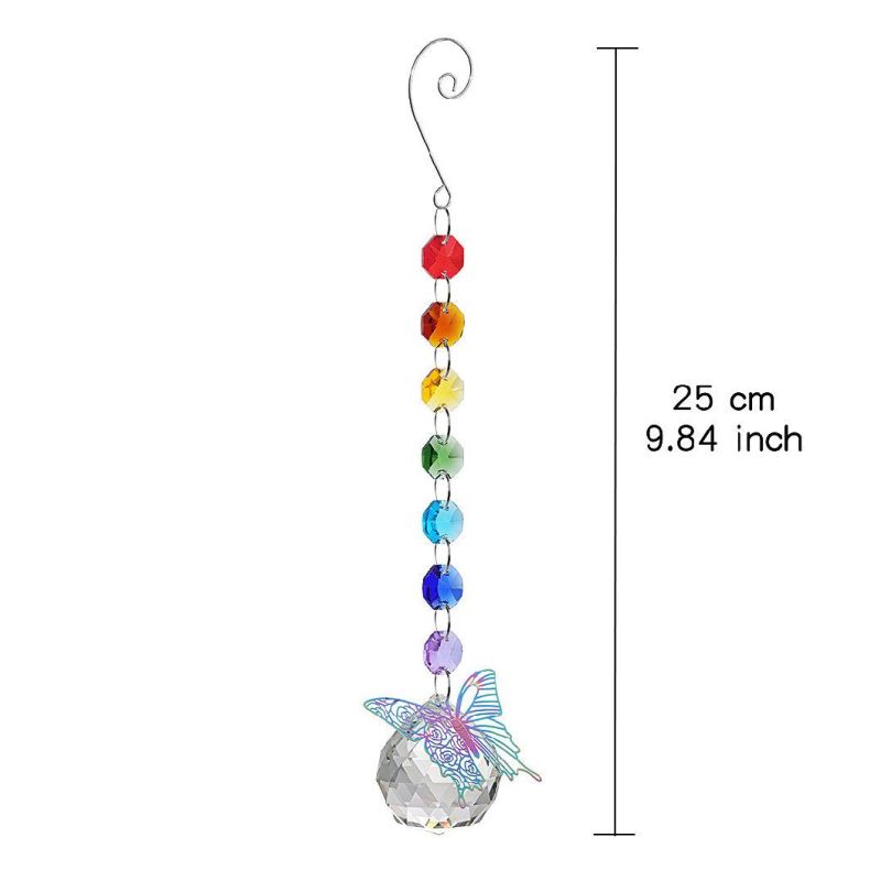 Crystal Suncatcher Hanging Chandelier Crystals Prisms for Window Rainbow Maker Pendants