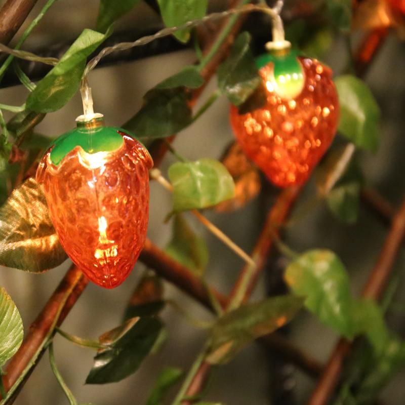 Indoor Fruit LED Summer Watermelon Decorative Fairy String Lights