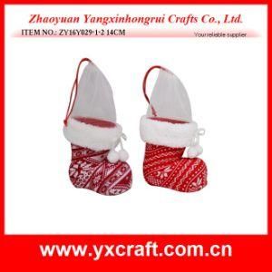 Christmas Decoration (ZY16Y029-1-2 14CM) Boot for Christmas Supply Alibaba China