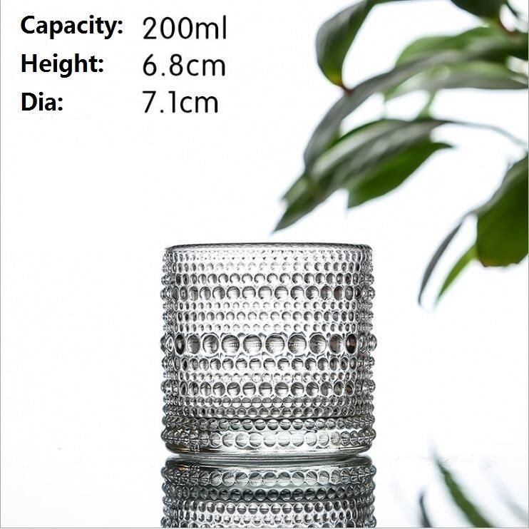 Empty Glass Candle Holder Elegant New Design Glass Tealight