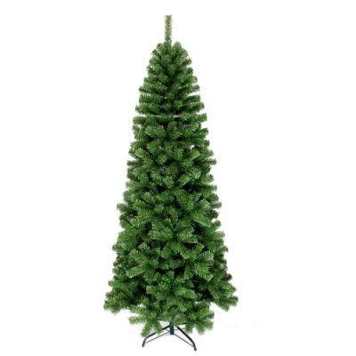 Yh1957 Home Christmas Decoration Supplies Slim Artificial Tree Christmas Tree