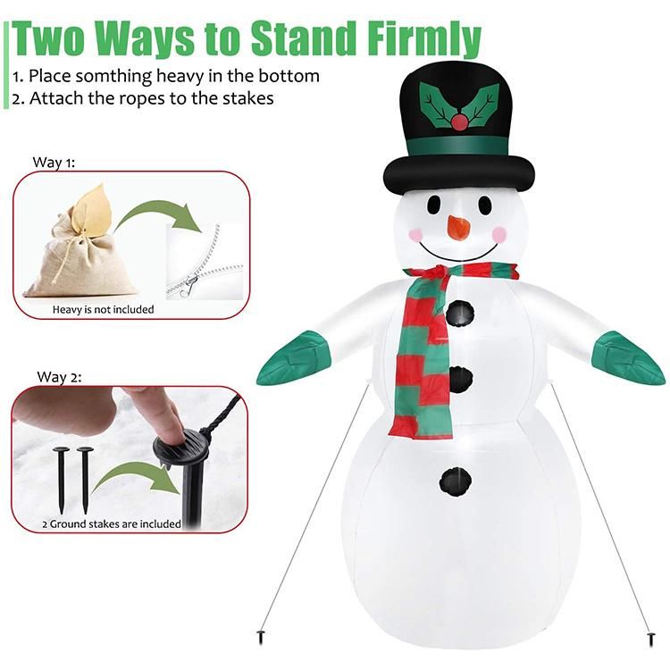 Christmas Decorative Snowman Christmas Inflatable Snowman Christmas Gifts