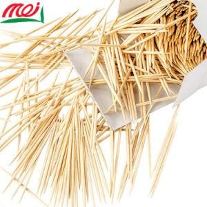 Cocktail Packed Two Side High Quality Bamboo Toothpick in China