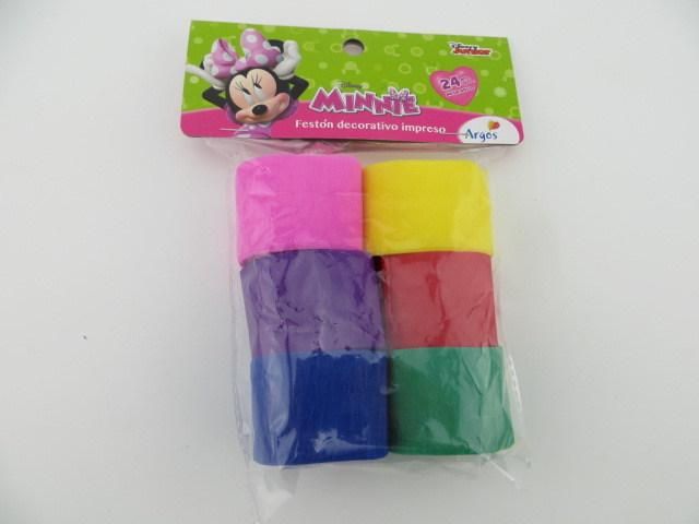 Wholesale Colorful Wrinkled Crepe Paper Streamers for Party Decoration