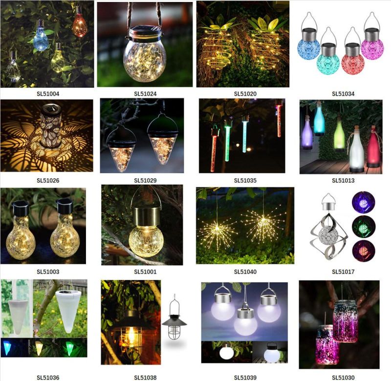 Solar LED Wind Chime Light Solar Powered Wind Spinner Light Automatic Color Changing Multicolor Outdoor Pathway Courtyard Hanging Lamp