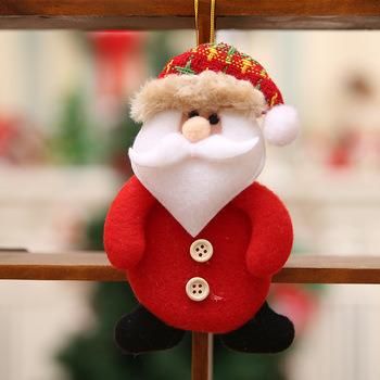 Wholesale Elk Santa Small LED Candle Christmas Decorations Indoor