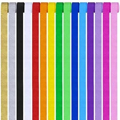 Party Hanging Decoration Paper Tissue Fringe Streamers Crepe Garland Streamer