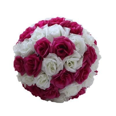 Factory Direct Sale of Artificial Flower Rose Ball for Home and Wedding Decoration