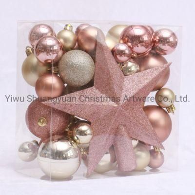 High Sales Christmas Ball for Holiday Wedding Party Decoration Supplies Hook Ornament Craft Gifts