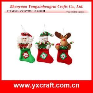 Christmas Decoration (ZY16Y275-1-2-3 23CM) Merry Christmas Sock Gift