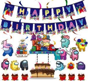 Birthday Party Decorations Kids Robot Theme Happy Birthday Party Supplies