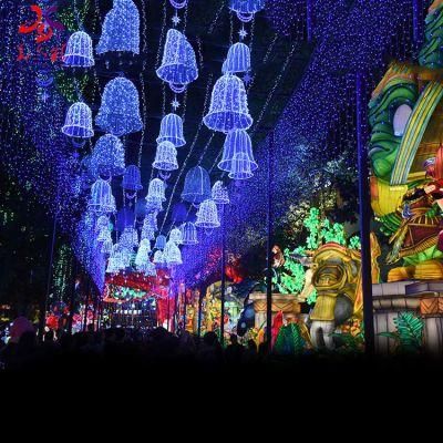 3D LED Tunnel Street Motif Lights for Holiday Decorations