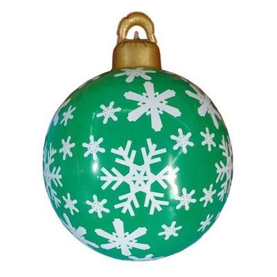 Outdoor Christmas Decoration Multicolor PVC Inflatable Decorated Balloon
