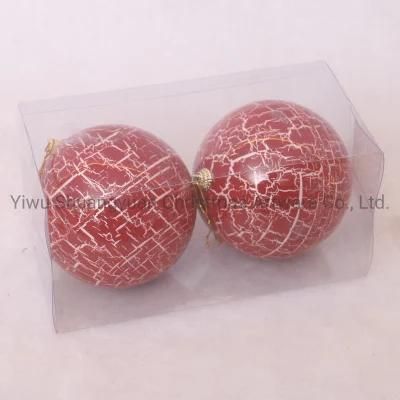 Artificial Christmas Hanging Balls for Holiday Wedding Party Decoration Supplies Hook Ornament Craft Gifts