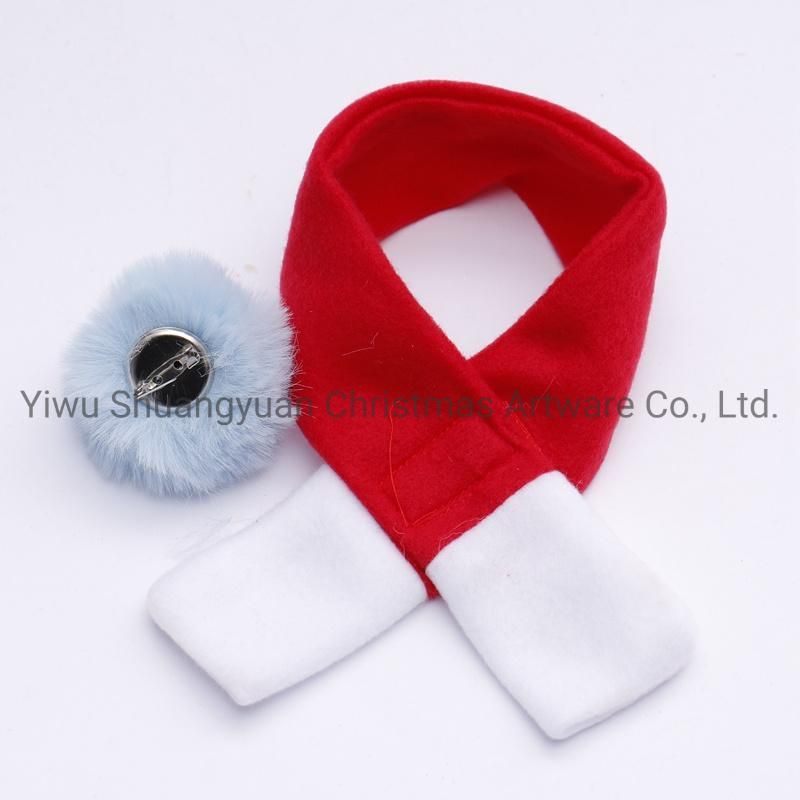 Christmas Pet Supplies Skirt Cloak for Holiday Wedding Party Decoration Supplies Hook Ornament Craft Gifts