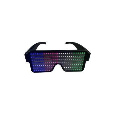 LED Light Love EL Glasses Shake Sound Flash Booster Holiday Gift Party Supply Glasses