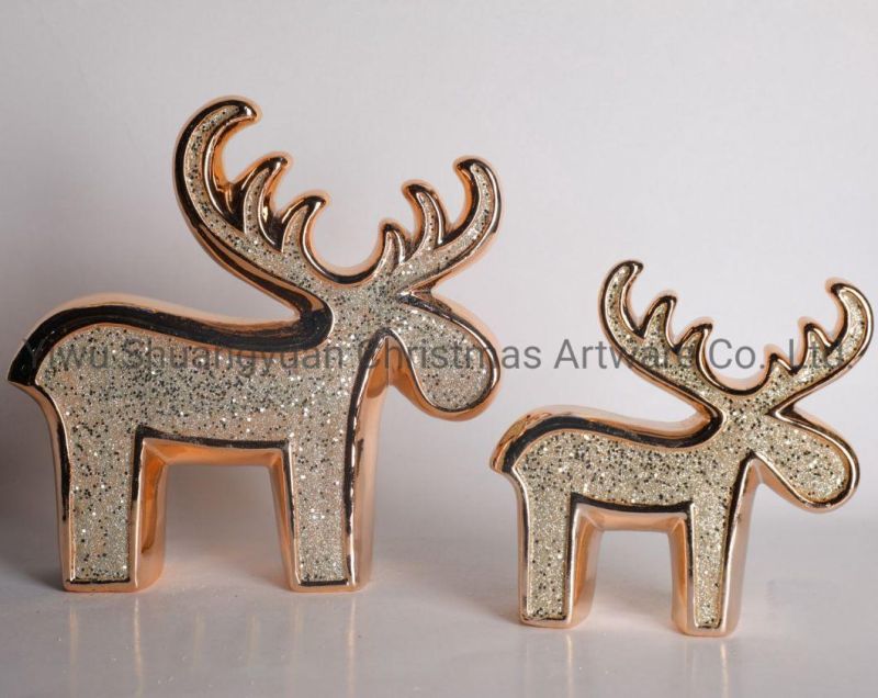 Christmas Ceramic for Holiday Wedding Party Decoration Supplies Hook Ornament Craft Gifts