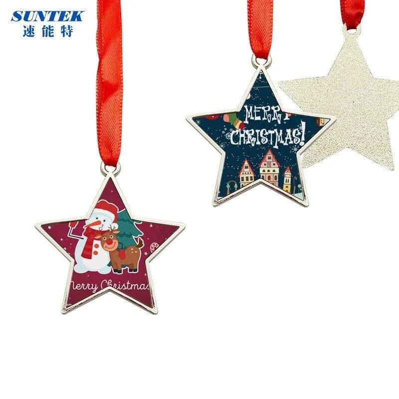 Sublimation Blank Metal Christmas Ornament